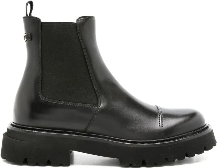 George leather Chelsea boots