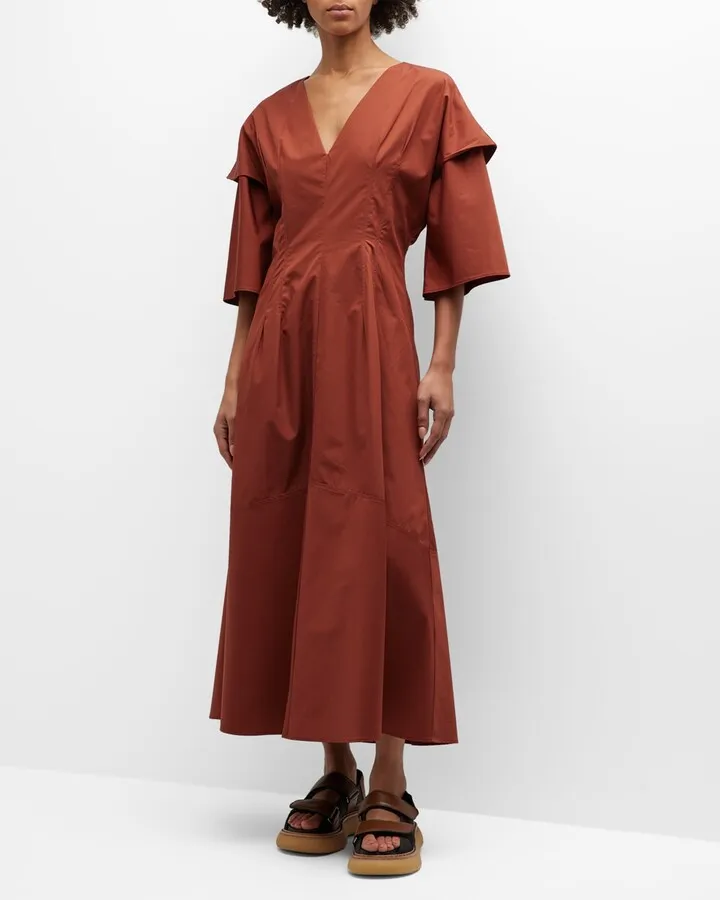 Crisp Long Dress