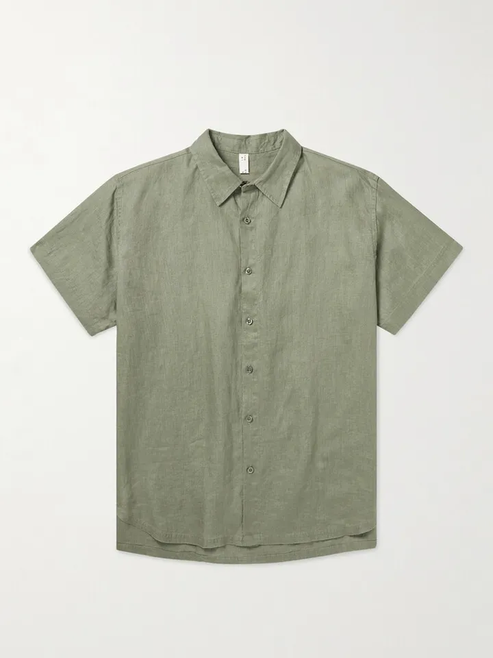 Linen Pyjama Shirt