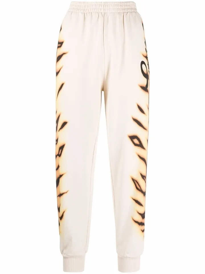 Graphic-Print Track Pants