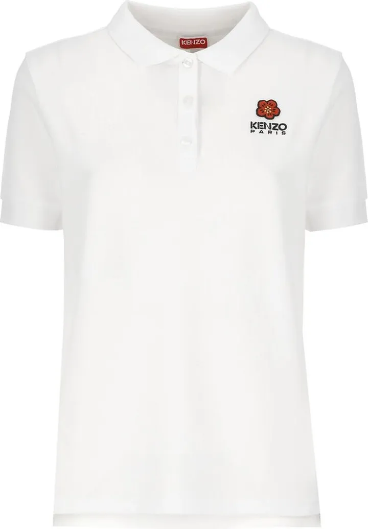 Kenzo Logo Embroidered Short-Sleeved Polo Shirt