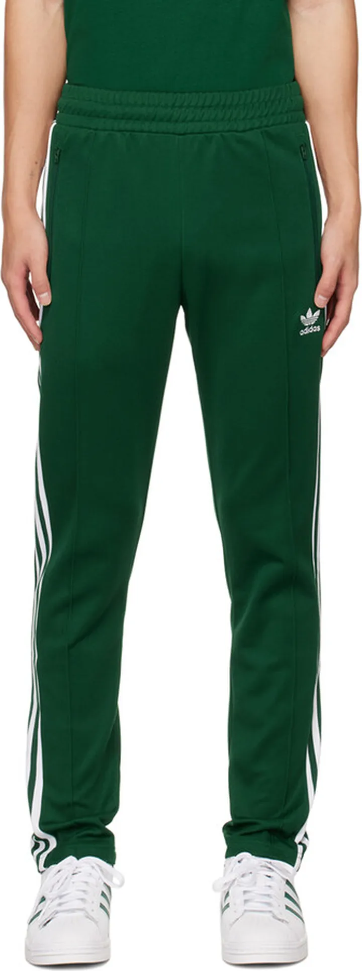 adidas Originals Green Adicolor Classics Beckenbauer Track Pants