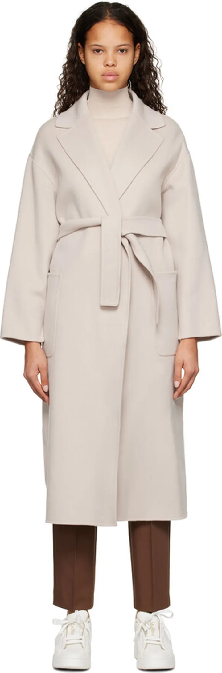 S Max Mara Gray Nina Coat