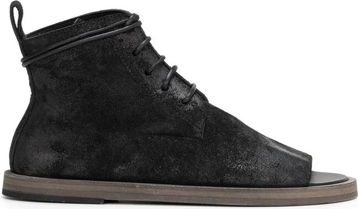 Marsèll Sandello Peep-Toe Lace-Up Shoes