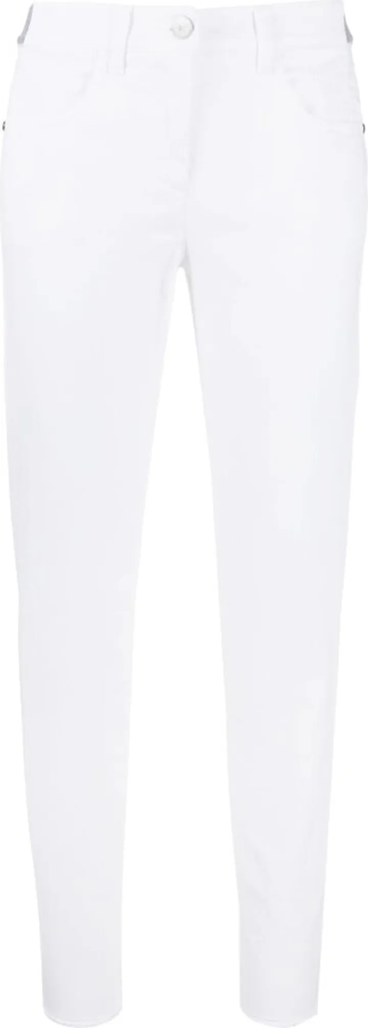 Slim-Fit Cropped Trousers