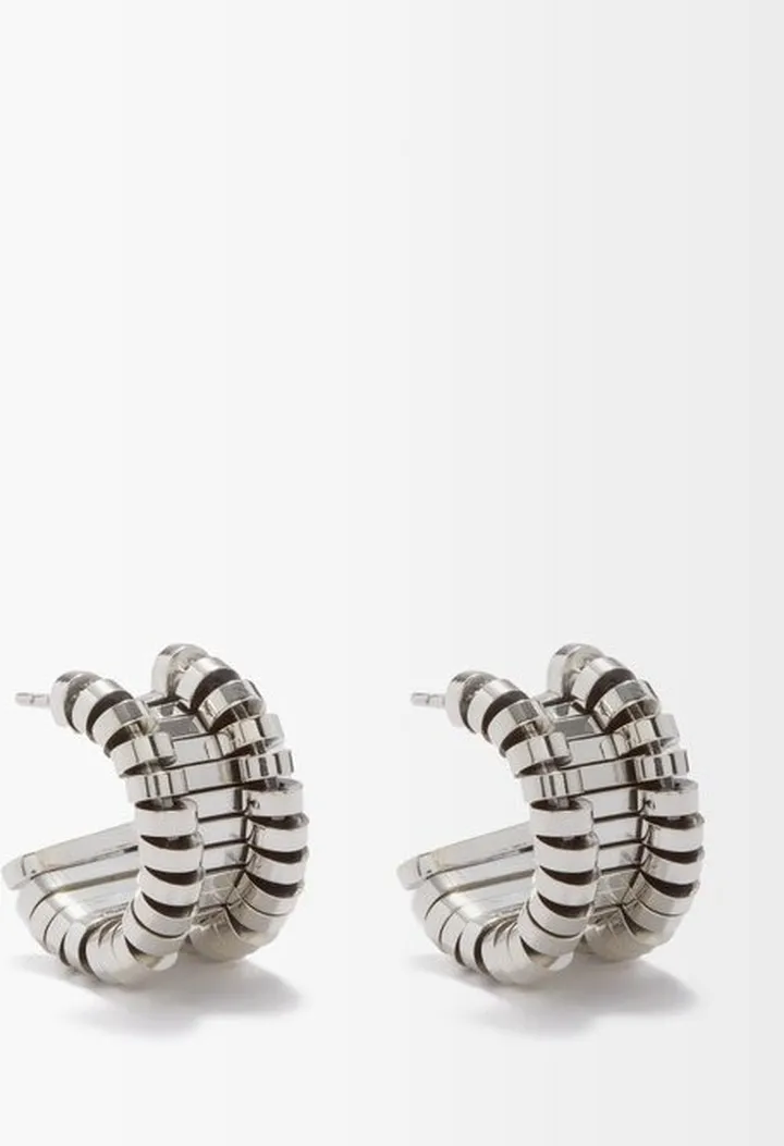 Staple Silver Hoop Earrings