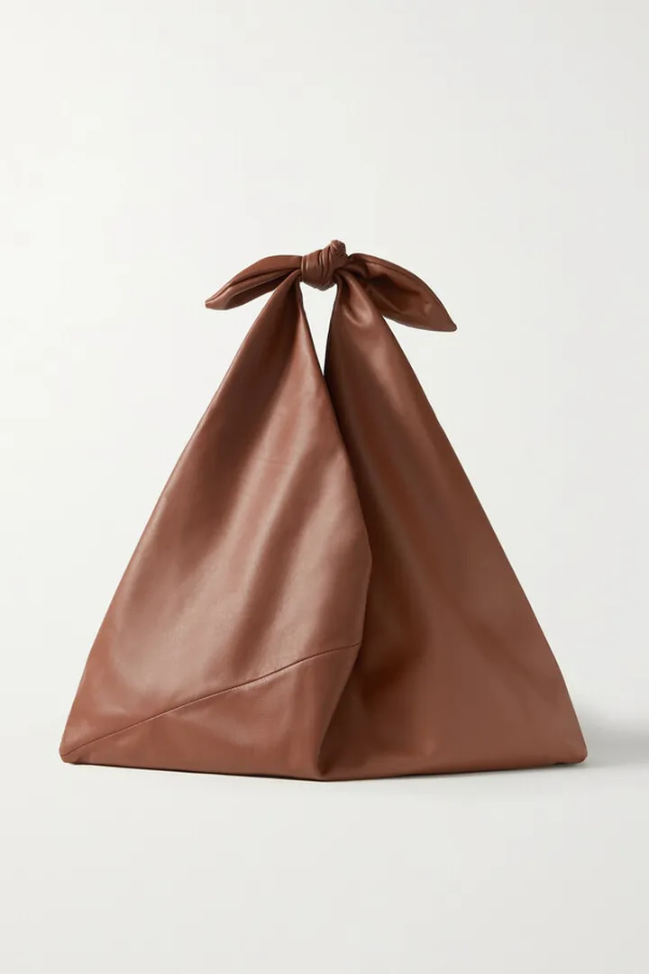 Gabriela Hearst - Hildegard Knotted Leather Tote - Brown