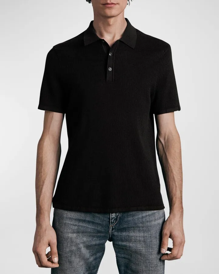 Men's Harvey Knit Polo Shirt