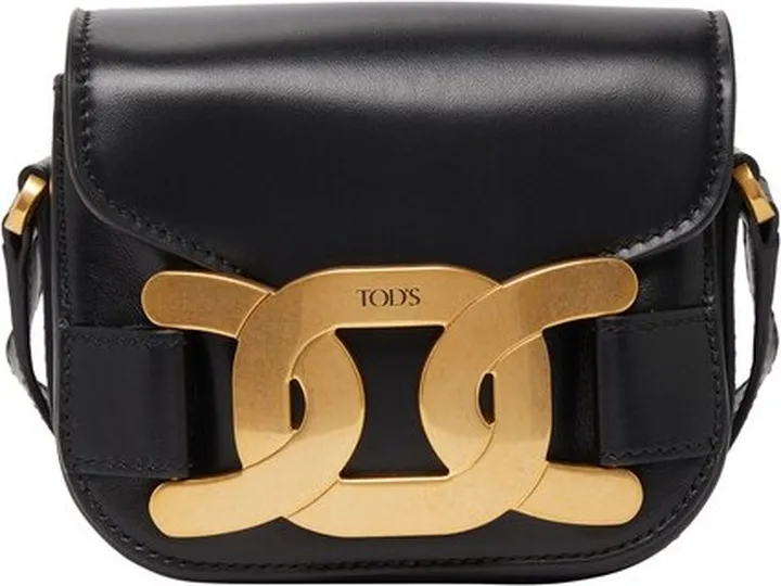 Leather crossbody bag mini