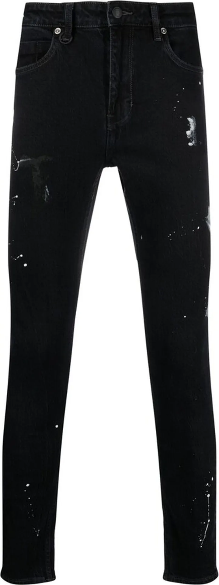 Black Rebel Paint Splatter Skinny Jeans