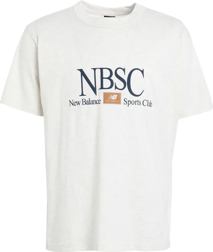 Athletics Sports Club Cotton Jersey T-shirt T-shirt Ivory