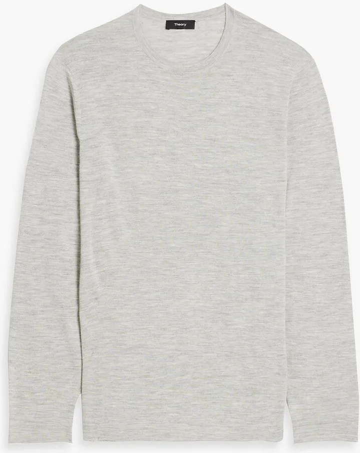 Mélange cashmere sweater