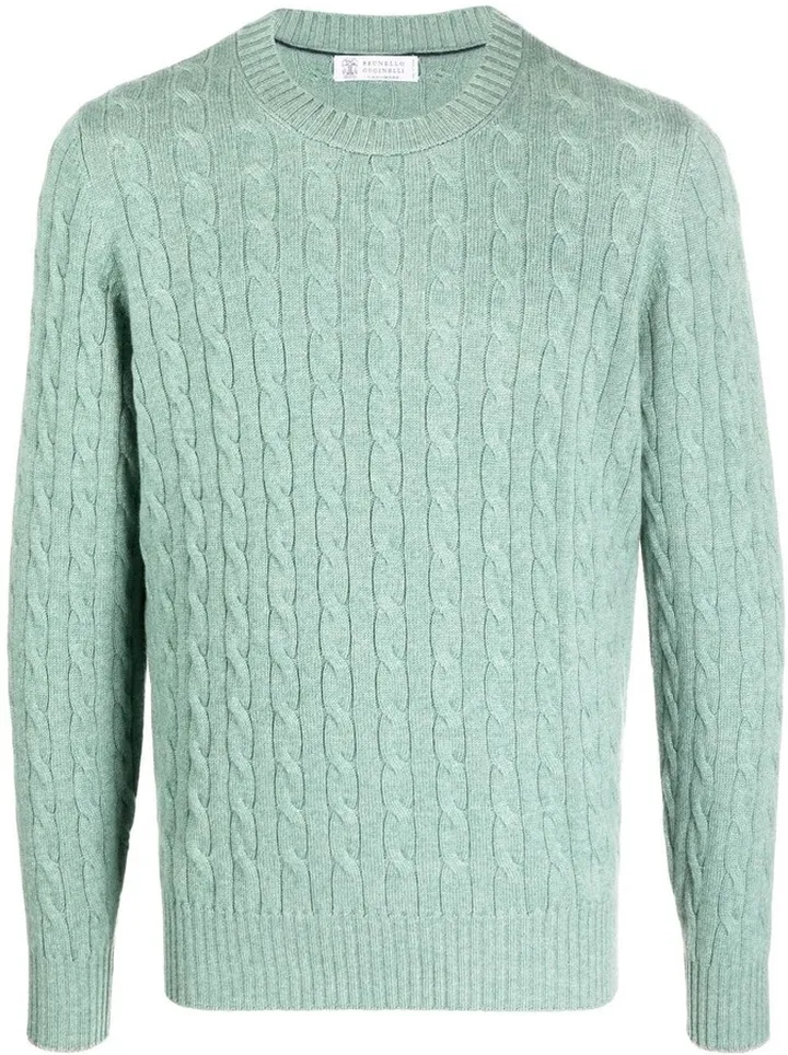 Cable-Knit Cashmere Jumper