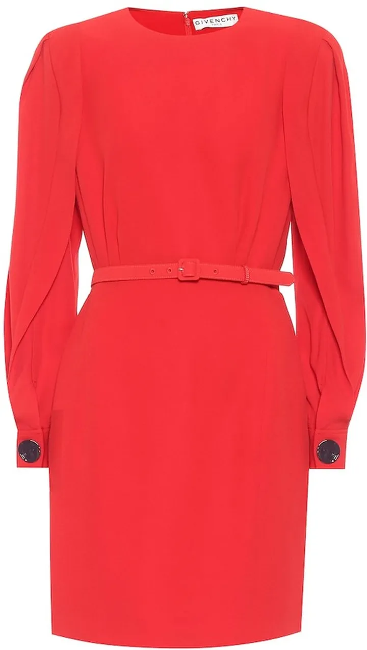 Crepe minidress