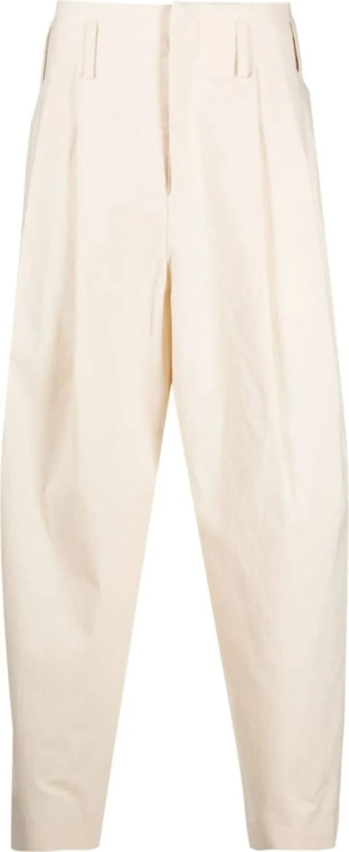 Pleated Loose-Fit Trousers