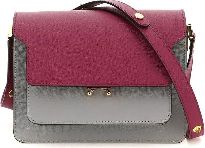 Marni Tricolor Trunk Medium Bag