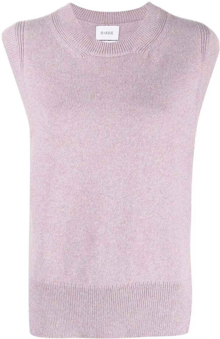 Sleeveless Cashmere Knit Top