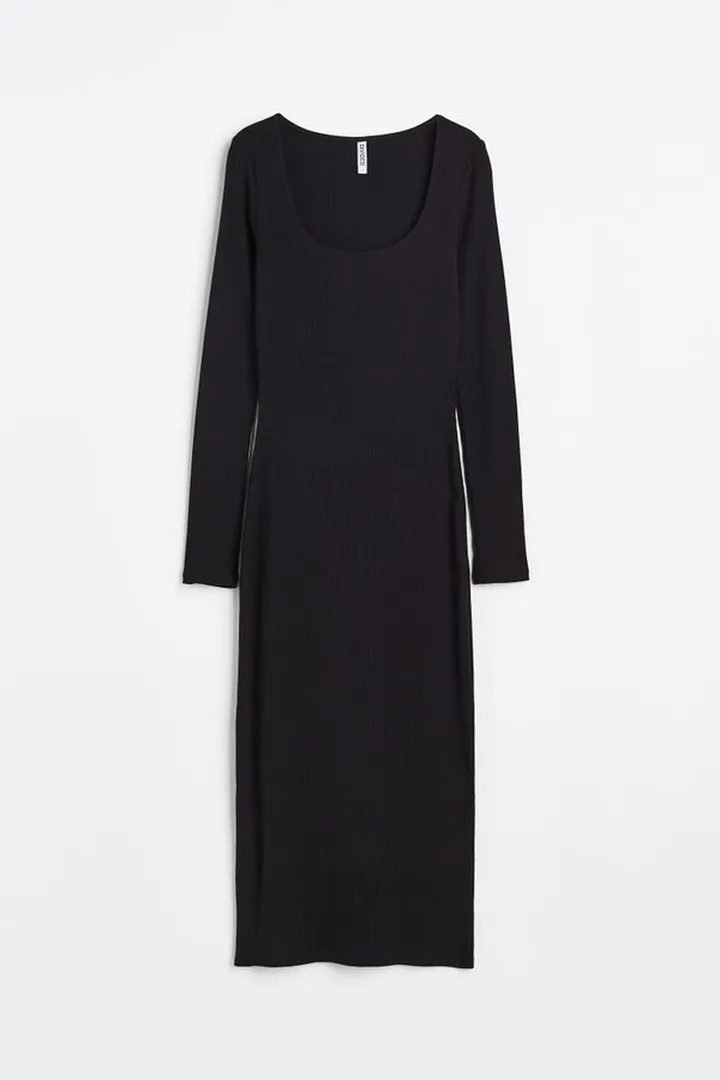 Ribbed Bodycon Dress