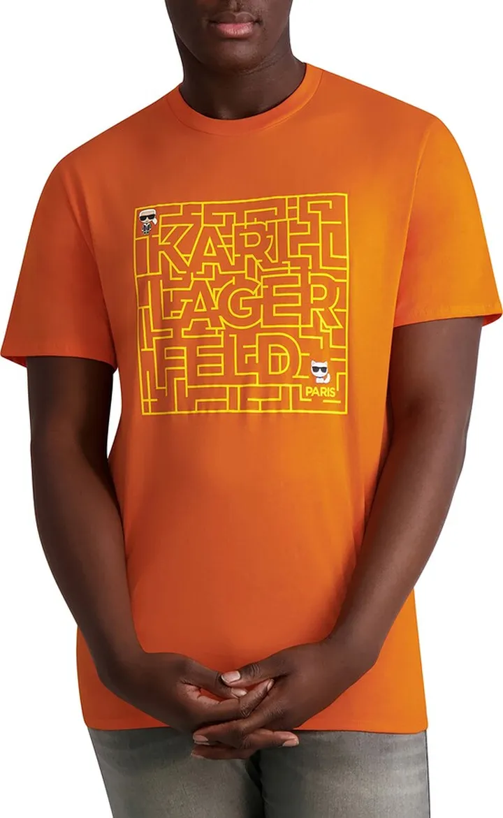 Karl Maze Cotton T-Shirt