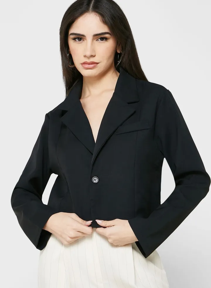 Cropped Blazer