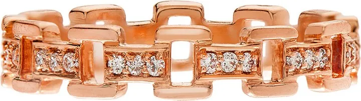 Cesta Diamond Link Ring