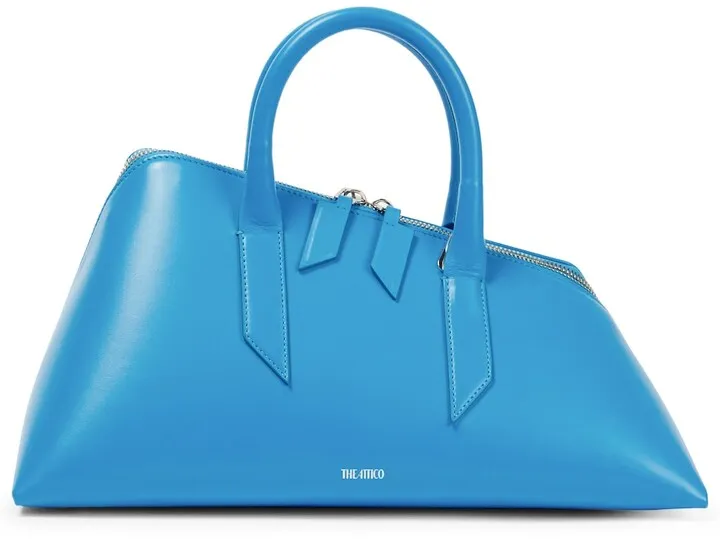 24H Medium leather tote bag
