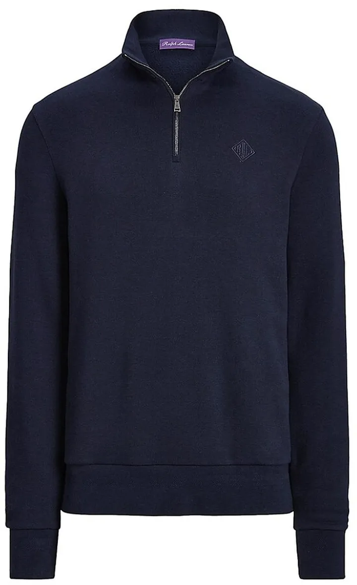 Mockneck Quarter-Zip Sweater