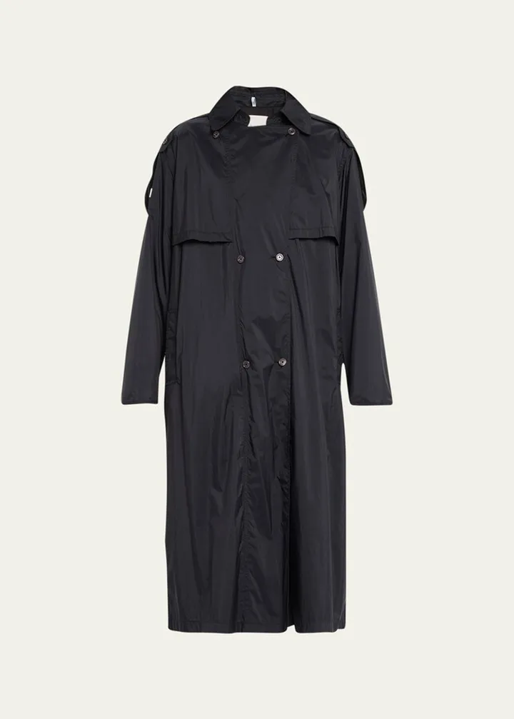 Deva Nylon Long Parka Jacket