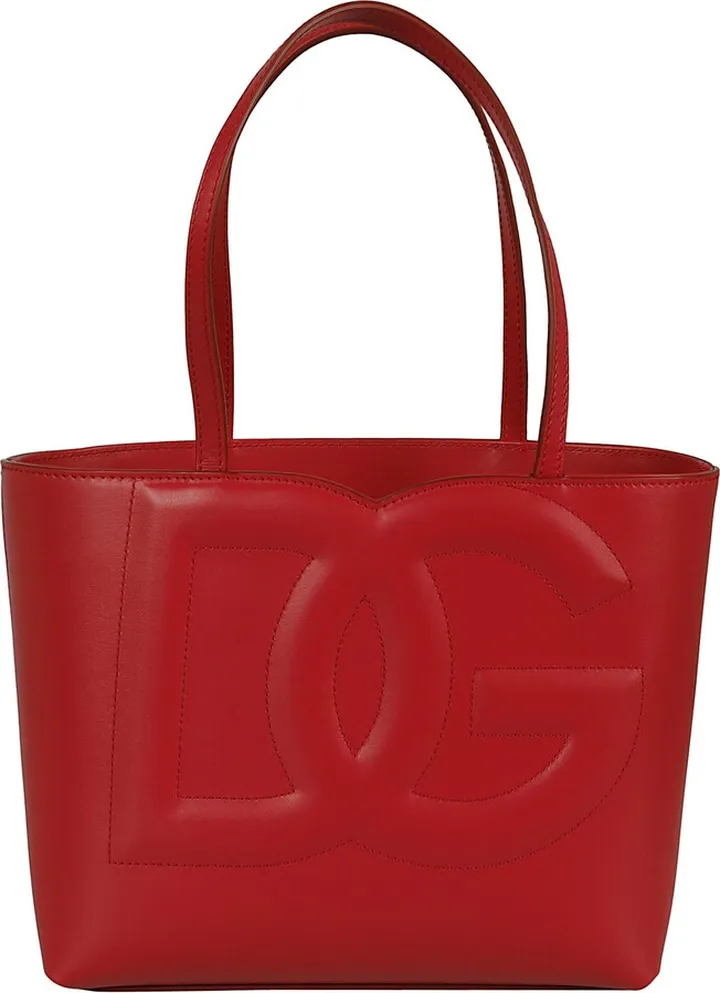 Logo Embossed Shopper Bag