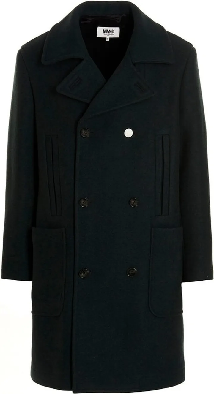 MM6 Maison Margiela Double-Breasted Oversized Coat