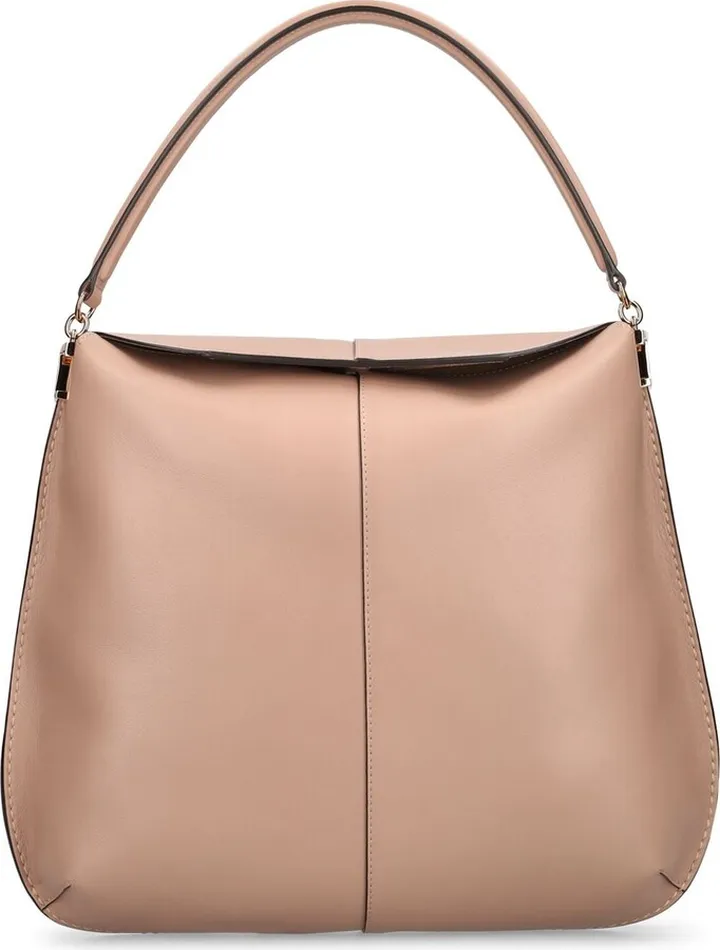 Large TST leather tote bag
