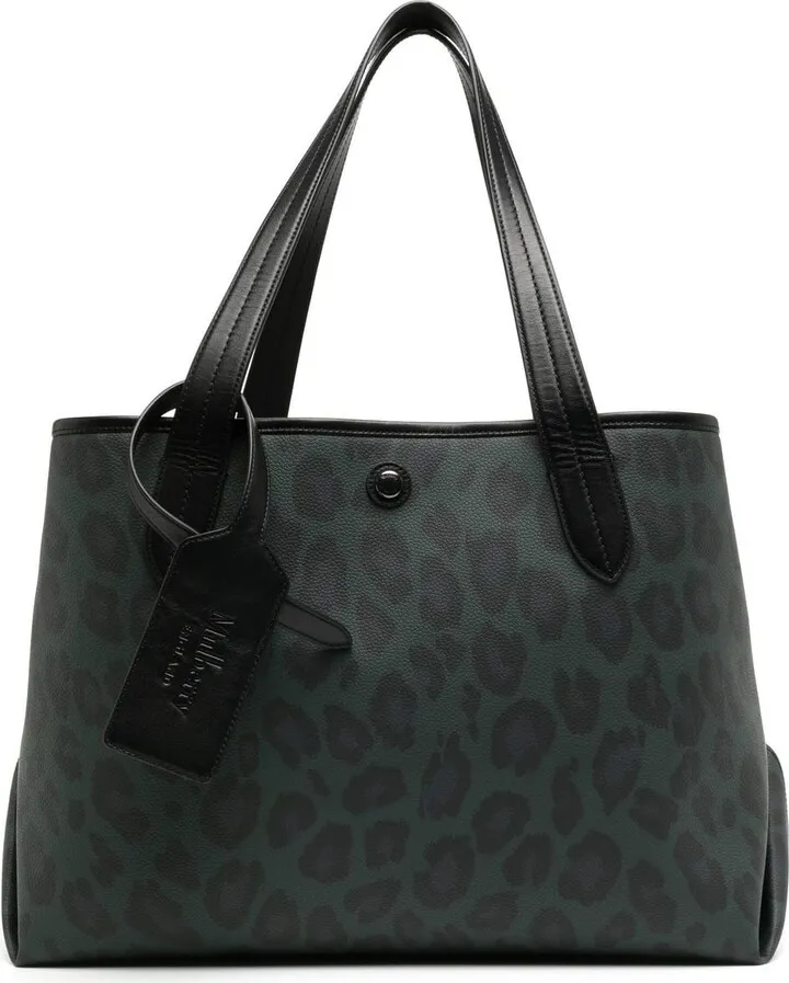 Harper leopard tote bag