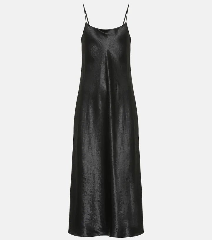 Satin slip dress