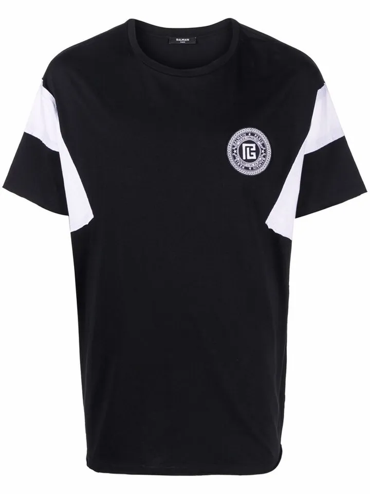 Multi-Cut logo-embroidered T-shirt