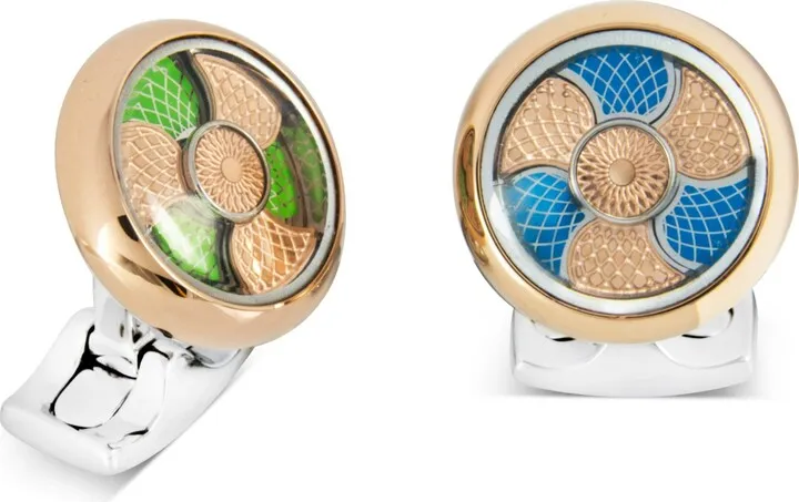 Deakin & Francis - Deakin & Francis Blue & Green Colour Change Cufflinks