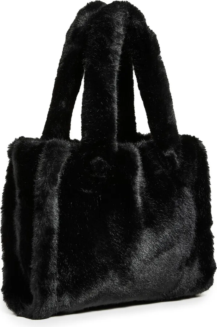 STAND STUDIO Faux Fur Soft Teddy Liz Bag