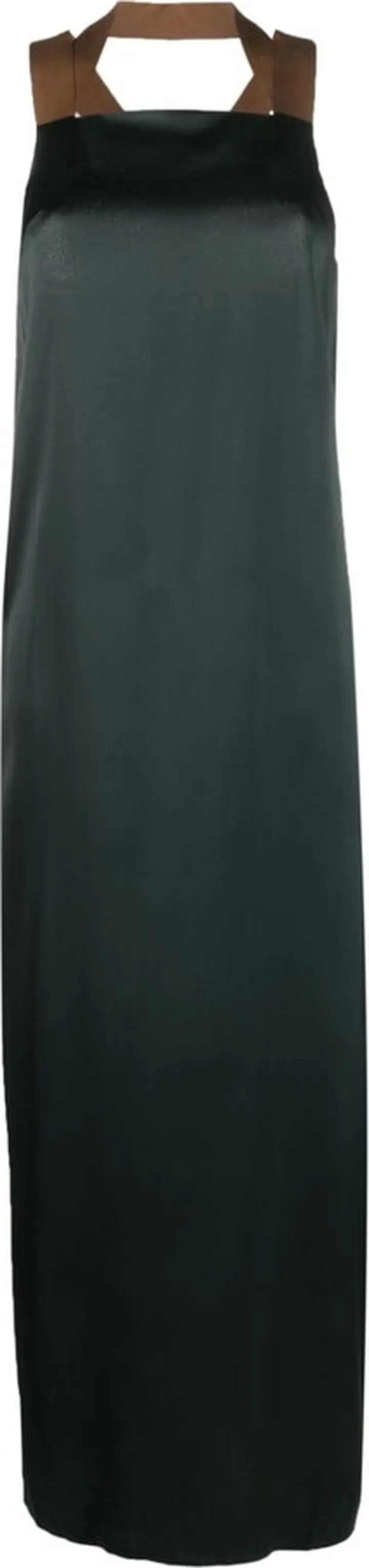 Satin Long Dress