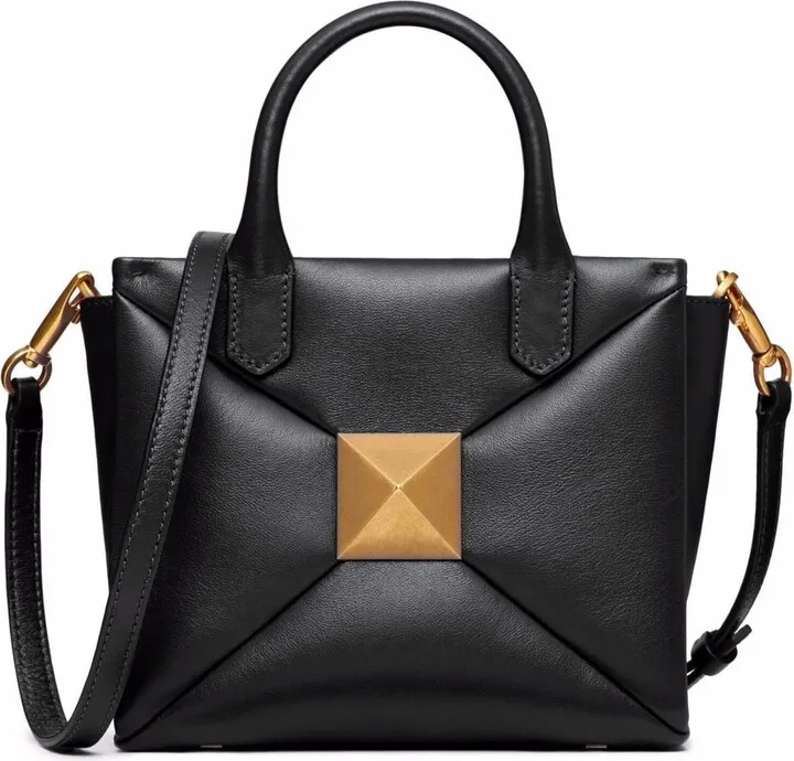 VALENTINO GARAVANI- One Stud Small Leather Handbag