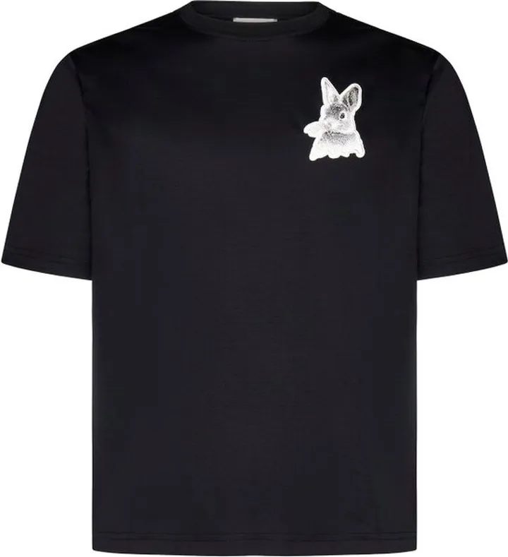 Lanvin Logo Detailed Crewneck T-Shirt