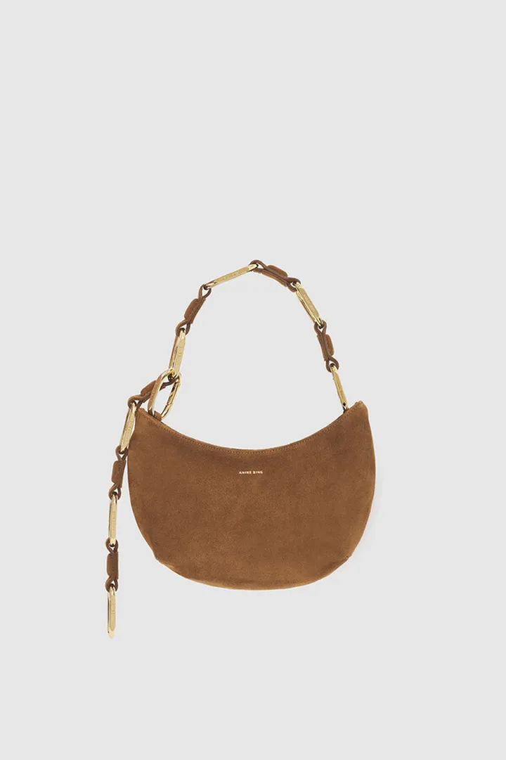 ANINE BING Mini Jody Bag in Toffee Suede