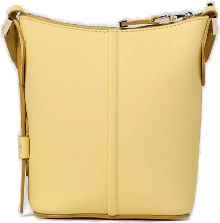 Strapped Bucket Bag