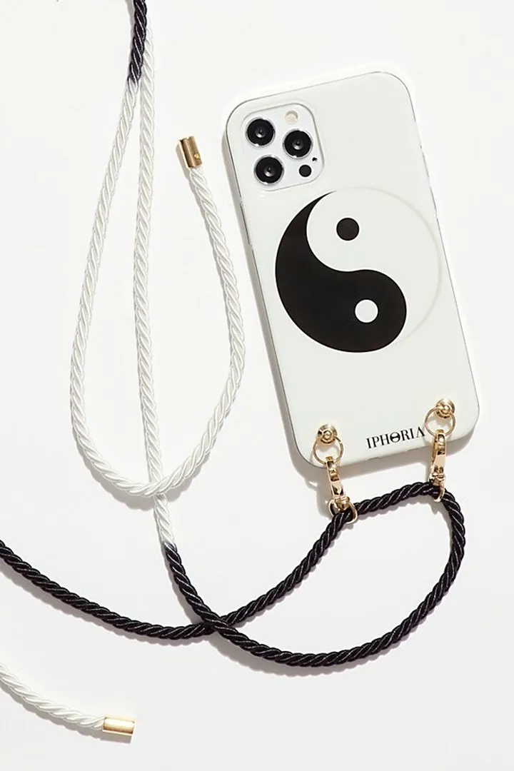 Yin Yang Necklace Phone Case by iPhoria at Free People