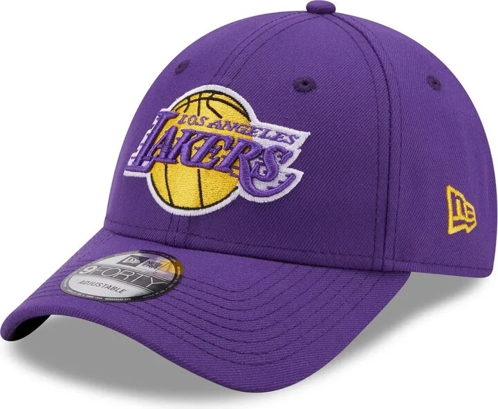 Men's New Era Purple Los Angeles Lakers The League 9FORTY Adjustable Hat