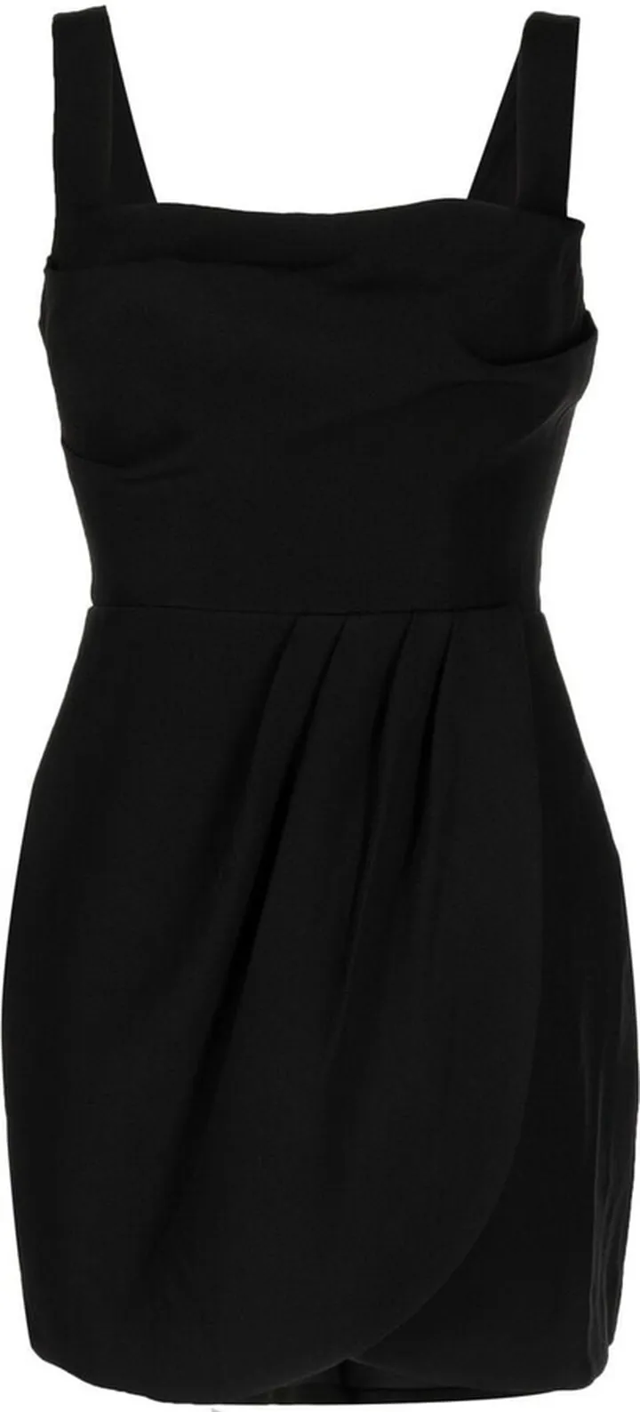 Drift draped mini dress