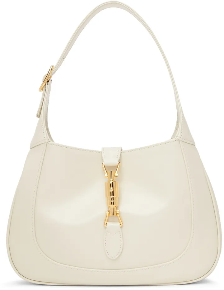 Gucci White Small Jackie 1961 Hobo Bag
