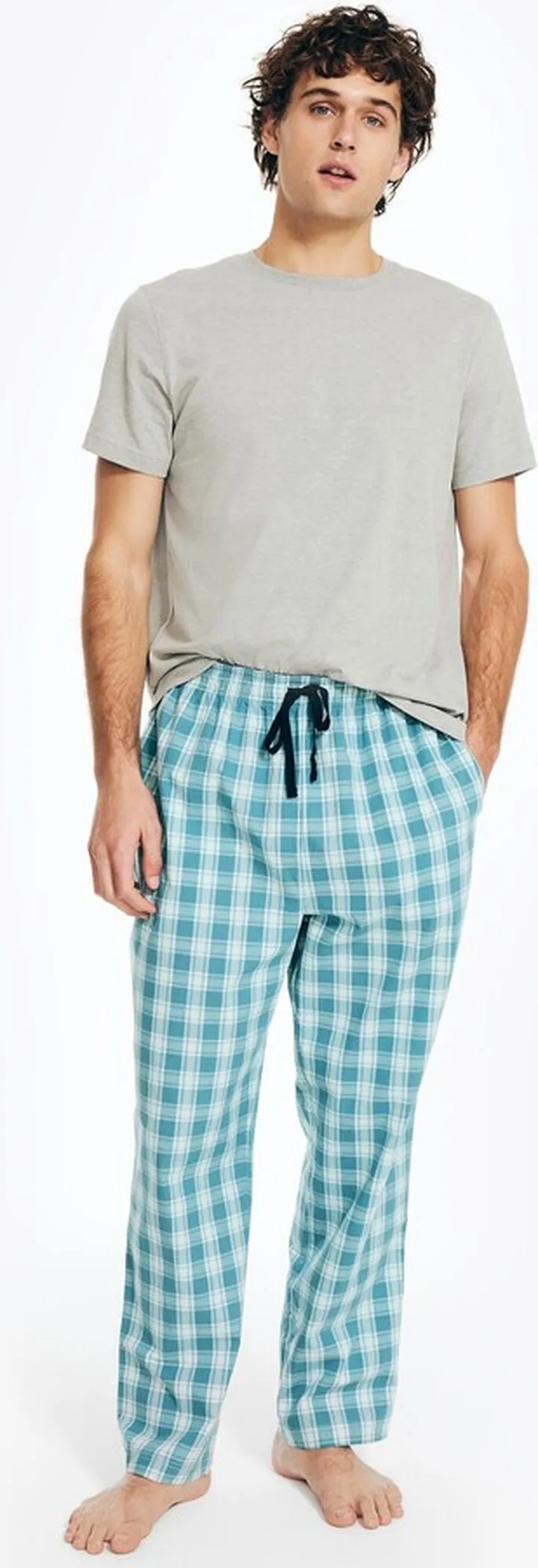 Plaid Pajama Pant Set