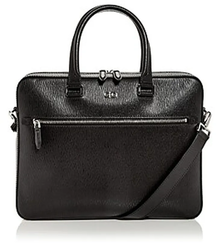 Salvatore Ferragamo Revival Leather Briefcase