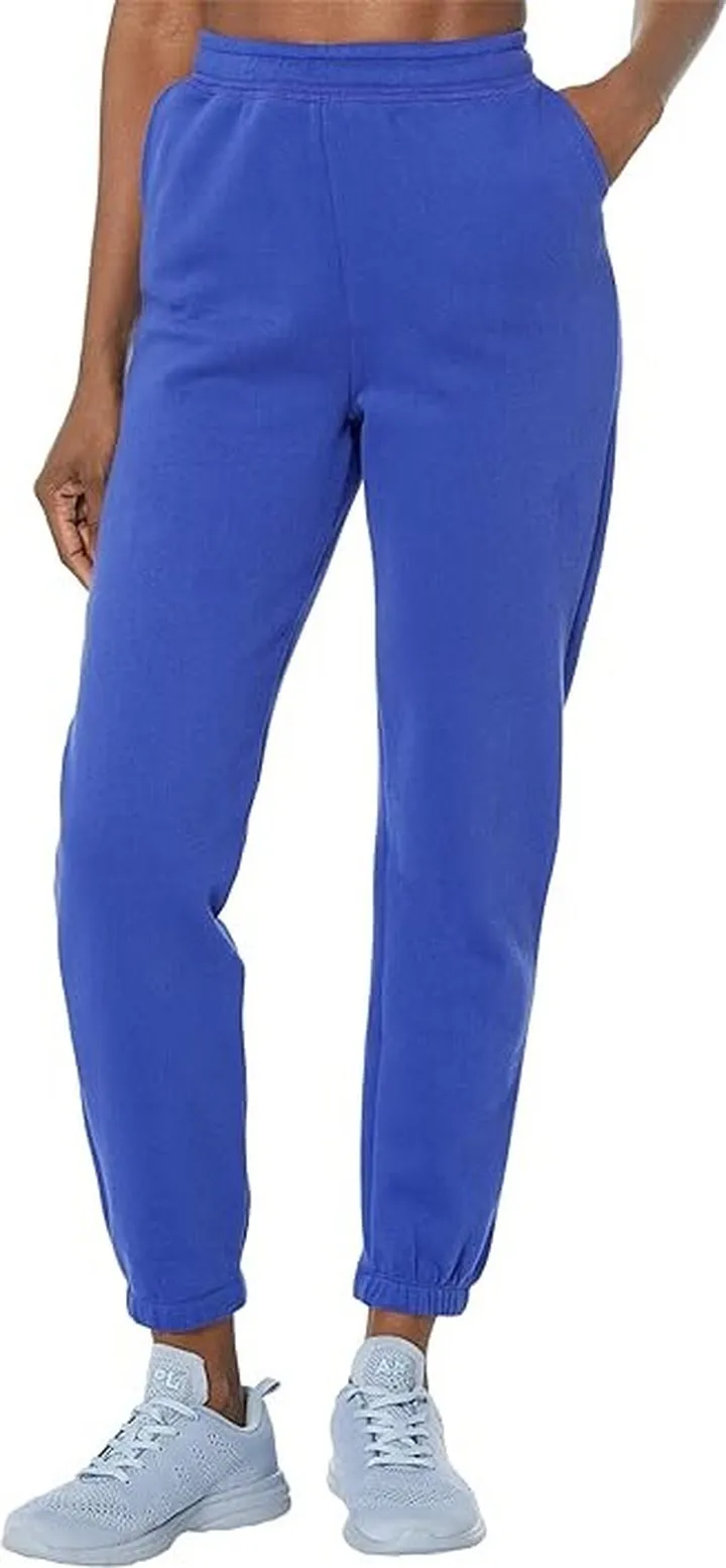 Beyond Yoga Work from Home Fleece Sweatpants (Sapphire Blue) Women's Casual Pants