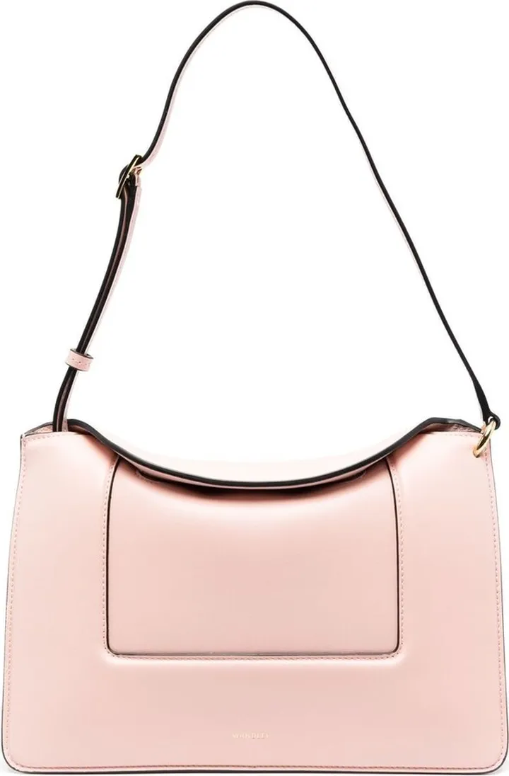 Panelled Leather Tote Bag