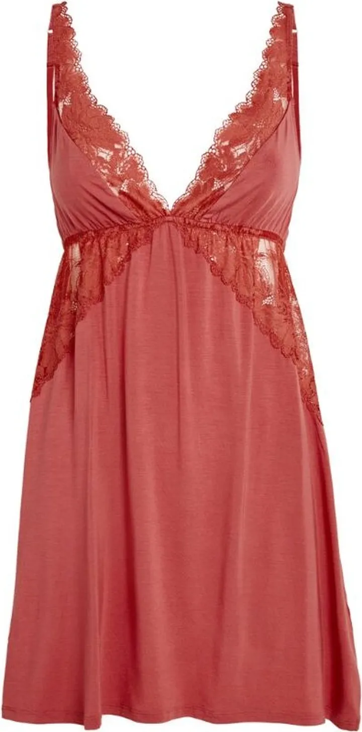 Eberjey Lace-Trim Rosalia Chemise